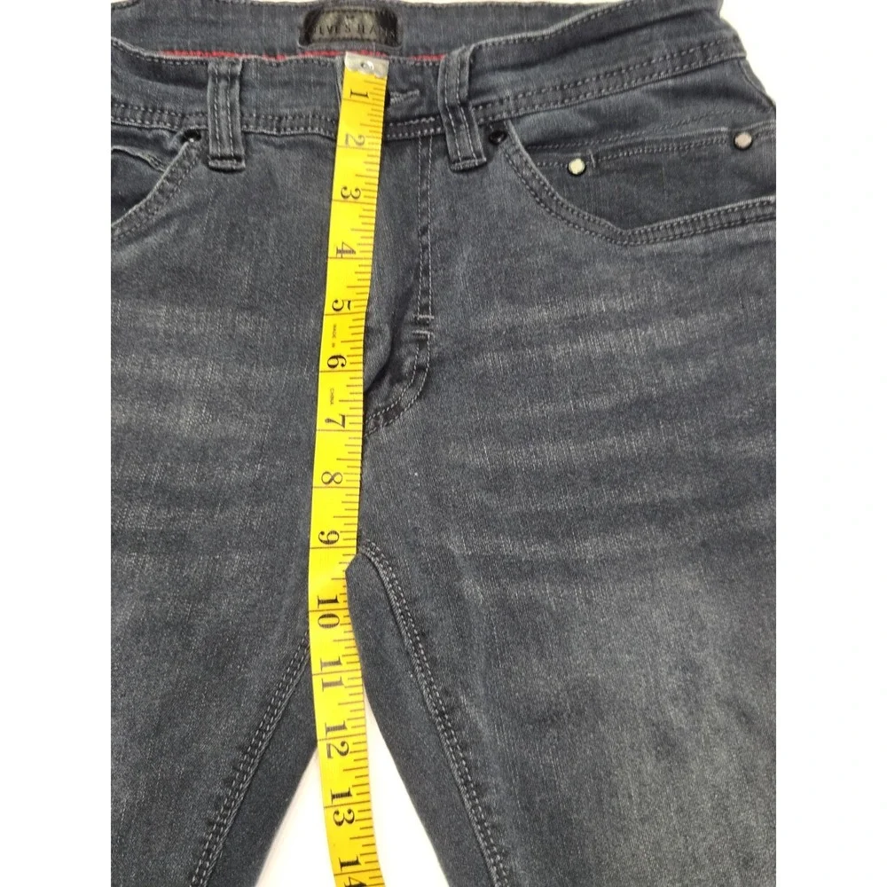 Steve's Jeans Men's 30x30 Dark Wash Stretch Denim Straight Leg Cotton Blend Pant